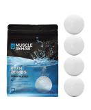 Natural Epsom Salt Bath Bombs   Muscle-Recovery Bath Soak for Pain & Tension with Arnica  Clary Sage  & Eucalyptus   Fast-Absorbing Muscle Soak for Exercise  Gifting  & More by Muscle Rehab  4 Bombs - Buy Online on SooperMarket.com