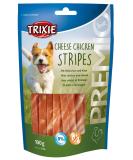 TRIXIE gluten-free cheese chicken strips "PREMIO Cheese Chicken Stripes 100 g" - 31586 100 g (1 pack) - Buy Online on SooperMarket.com