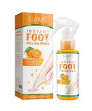 Orange Foot Peel Spray for Quick Callus Removal and Foot Care - 100mL - Buy Online on SooperMarket.com