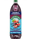 Robinsons Double Strength Apple & Blackcurrant No Added Sugar Squash 1.75L (Pack of 1) Apple and Blackcurrant - Buy Online on SooperMarket.com
