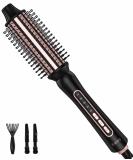 Thermal Brush for Big Bouncy Blowout - 1.5" Heated Round Brush with 5 Temps | Ceramic Curling Wand for Medium & Long Hair - Dual Voltage for Travel - Buy Online on SooperMarket.com