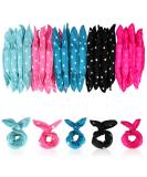 Locisne 40pcs 5 Color*8pcs Flexible Foam Sponge Hair Curlers No Heat Hair Curlers Magic Pillow Soft Rollers Hair Care DIY Styling Tools Comfy to Sleep on - Buy Online on SooperMarket.com