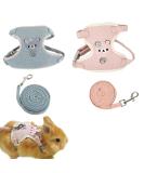 Guoyou 2-Pack Adjustable Soft Rabbit Leash & Dishes | Ideal for Dwarf Rabbits Bunnies Cats & Small Dogs - Perfect Pet Walking Solution - Buy Online on SooperMarket.com