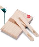 Lifestance Professional Wooden Wax Sticks - 60PCS Premium Spatulas for Body & Facial Hair Removal Waxing at Home - Buy Online on SooperMarket.com