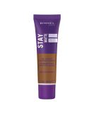 Rimmel London Stay Matte Full Coverage Foundation 506 Deep Noisette - 1 oz | Matte Finish, Long-lasting - Buy Online on SooperMarket.com