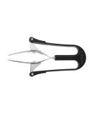 Nippes Solingen Automatic Tweezers - Nickel-Plated Steel Black 10cm | Precision Eyebrow Plucking & Hair Removal | Made in Germany - Buy Online on SooperMarket.com