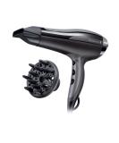 Remington Hair dryer ions light & powerful Pro-Air Turbo (2400W even heat distribution 3 heating & 2 separate blower levels cooling level styling nozzle + diffuser) D5220 2400W including diffuser - Buy Online on SooperMarket.com