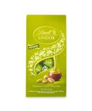 Lindt chocolate lindor balls pistachie |137 g bag |approx. 10 balls whole milk chocolate with a delicate melting pistachio filling |Praline gift |Chocolate gift pistachie full size - Buy Online on SooperMarket.com