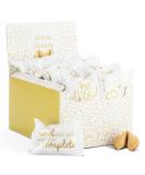 Weddingtree 30 x lucky cookies wedding - Made in Germany - individually packaged - gift ideas for wedding couple - gift wedding and engagement - wedding gifts decoration - gifts wedding 30 pieces (1 Pack) - Buy Online on SooperMarket.com