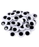 200 Pieces Wiggle Eyes Self Adhesive Black White Googly Eyes for DIY Crafts Decoration (20mm) - Buy Online on SooperMarket.com