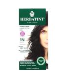 Herbatint 1N Black Permanent Hair Color Gel - 4.56 fl oz | Natural & Gentle Formula - Buy Online on SooperMarket.com