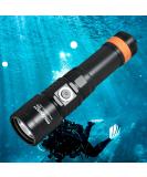 ORCATORCH D710 Scuba Diving Light, 3000 Lumen Super Bright Underwater Flashlight with 6 Degrees Narrow Beam, IP68 Waterproof Night Dive Torch 150 Meters Submersible Light - Buy Online on SooperMarket.com