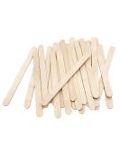 200 Pcs Craft Sticks Ice Cream Natural Wood Popsicle 4.5 inch Length Treat Pop for DIY Crafts - Buy Online on SooperMarket.com