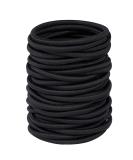 Ithyes 32Pcs Hair Bands for Women Thick Hair 4mm Elastic Hair Ties for Girl Black Hair Band Ponytail Holders Hair Bobbles for Girls Men Rubber Bands for Hair Hair Accessories Scrunchies for Women - Buy Online on SooperMarket.com