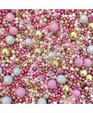 mothers day pink gold white sprinkles edible pearls chocolate balls cupcake cake toppers biscuits pearls decoration 100s 1000s bright hen party bridal baking PARTY GIRL - Buy Online on SooperMarket.com