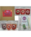 Fruity Red Selection Boba Bubble Tea Make at Home Kit 6-9 Extra Large Drinks - Buy Online on SooperMarket.com