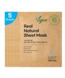  varuza K-Beauty Real Natural Sheet Mask with Blue Ampoule with Unbleached & Non-fluorescent sheet EWG Verified Non-GMO Cruelty Free No Artificial Fragrance Firming Even Skin Tone Made in Korea (5 PACK BLUE AMPOULE) 5 ... - Buy Online on SooperMarket.com