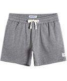 Maamgic Men's Athletic Gym Shorts 5.5 Elastic Waist Casual Pajama Pocket Jogger Men Workout Short Pants - Large Light Grey - Buy Online on SooperMarket.com