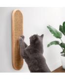Ruby Road Wall Mounted Cat Scratching Post - Wooden Sisal Scratcher for Indoor Cats - Modern Cat Wall Furniture (22 x 5.7 inches) - Buy Online on SooperMarket.com