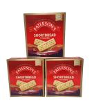 Paterson's Shortbread Fingers 300g Pack Of 3 Delicious Festive Scottish Cookies Sweet Butter Biscuit Delights - Buy Online on SooperMarket.com