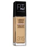 Maybelline Fit Me Foundation No. 315 Soft Honey - Flawless Skin for All Skin Types 30 ml - International Shipping Available - Buy Online on SooperMarket.com