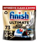 Finish Ultimate Plus Infinity Shine Dishwasher Tablets | Fresh | 73 Dishwasher Tabs | For Unbeatable* Clean & Diamond Shine 73 count (Pack of 1) - Buy Online on SooperMarket.com