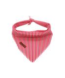 lionet paws Dog Bandana Headscarves Dog Scarf Triangle Scarf Red&White Striped SS (Pack of 1) Red&White Striped - Buy Online on SooperMarket.com