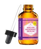Argan Oil Morning Face Serum 100% Natural Collagen Serum - Dark Spot Remover for Face - Antioxidant - Anti Aging Moisturizer for Fine Lines and Wrinkles - Anti Aging Serum by Leven Rose 1 oz - Buy Online on SooperMarket.com