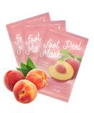 3 Pair Foot Peeling Mask Socks - Moisturizing Foot Mask for Dry & Cracked Feet - Easy Corn Removal - Foot Spa Treatment for Men & Women - Buy Online on SooperMarket.com