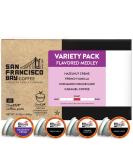 San Francisco Bay Coffee OneCUP Flavored Variety Pack 40 Ct Compostable Coffee Pods, K Cup Compatible including Keurig 2.0, 1 Count (Pack of 40) Variety Pack Flavored 40 Count (Pack of 1) - Buy Online on SooperMarket.com
