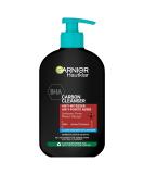 Garnier Hautklar Cleansing Gel BHA Carbon Cleanser with Charcoal Anti-Blackhead & Anti-Pimple Wash Gel and Facial Cleanser 250 ml - Buy Online on SooperMarket.com