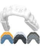 Bulletproof Kevlar: The Thinnest Sports Mouth Guard is 3X Stronger! Adult Youth Mouthguard Football Lacrosse BJJ Wrestling Hockey Jiu Jitsu Men Women Girls Kids Thin MMA Boxing Mouth Piece Mouthpiece ADULT Clean White - Buy Online on SooperMarket.com