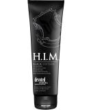 Devoted Creations H.I.M. Black Edition, Oil Absorbing Quick Penetrating Black Tan Lotion Bronzer, 8.5 oz. - Buy Online on SooperMarket.com