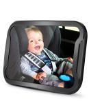Vinabo baby car mirror frost-proof baby mirror around 360 adjustable baby car mirror baby rear seat mirror indispensable safety-suitable for all sorts of headrests - Buy Online on SooperMarket.com