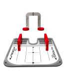 PuttOut Putting Mirror Trainer & Alignment Gate - Red/Gray - Buy Online on SooperMarket.com