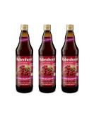 Rabenhorst Bio Cranberry Mother Juice - 3-Pack (3 x 700ml) - 100% Pure First Pressing Direct Juice - International Shipping - Buy Online on SooperMarket.com