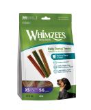 Whimzees by Wellness Stix natural grain -free dental care snacks couch sticks for very small dogs 56 pieces size XS bag - 48 pieces 56 pieces (1 Pack) - Buy Online on SooperMarket.com