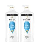 Pantene Shampoo Twin Pack with Hair Treatment Classic Clean 55.9 fluid ounces NEW Version - Buy Online on SooperMarket.com