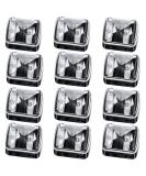 12-Piece Cosmetic Pencil Sharpeners - Dual Hole Lip Liner & Eyeliner Sharpener Set - Buy Online on SooperMarket.com