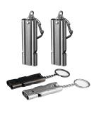 Wanyi 4-Piece Emergency Signal Whistle Set - Stainless Steel 304 150dB Survival Coaching Pipes with Keychain - Ideal for Sports Referees & Outdoor Adventures - Buy Online on SooperMarket.com