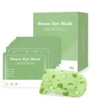 16-Pack Heated Eye Mask for Dark Circles & Puffiness - Disposable Steam Mask for Stress Relief, Dry Eyes - Works Better with Eye Cream - Portable Beauty Care - Unscented - Buy Online on SooperMarket.com