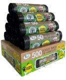 TidyZ 500 DOGGY BAGS WITH TIE HANDLES EXTRA STRONG & EXTRA LARGE (10 rolls of 50 bags) - Buy Online on SooperMarket.com
