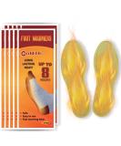 Ultra Thin Insole Foot Warmers - 8 Hours of Heat, Adhesive, Disposable Packs - Natural, Odorless, Air Activated - 10 Pairs - Buy Online on SooperMarket.com