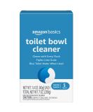 Amazon Basics Toilet Bowl Cleaner Tablets - Oxygen Bleach Unscented 5 Count | International Shipping Available - Buy Online on SooperMarket.com
