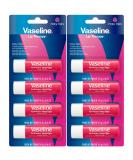 Vaseline Lip Therapy Rosy Lips - Hydrating Lip Balm Pack of 8 | Moisturizing Stick for Dry Lips - 0.16 Oz Each - Buy Online on SooperMarket.com