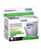 XROM Natural Dishwasher Cleaner & Descaler - Removes Odors & Hard Water Stains - Powerful Descale Solution - 6 Treatments - Original Scent - Buy Online on SooperMarket.com