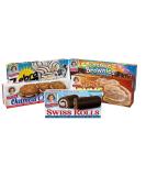 Little Debbie Variety Pack, Zebra Cakes, Cosmic Brownies, Honey Buns, Oatmeal Creme Pies, and Swiss Rolls (1 Box Each)t, 0.67 Ounce (Pack of 60) - Buy Online on SooperMarket.com