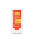 Hampton Sun SPF 45 Mineral Face Stick 0.67 oz. - Non-Whitening Broad Spectrum Sunscreen Stick with Avocado Oil - Vegan Luxury Sunscreen - Buy Online on SooperMarket.com