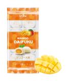 Fusion Select Japanese Mochi Fruit Daifuku Japanese Desert Sweet Rice Cake Fruit Mochi Daifuku 240g/ 8.46oz (Mango) - Buy Online on SooperMarket.com