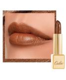 Oulac lipstick metallic gloss finish brown glitter lipstick with long-lasting 3D gloss intensive color creamy and moist formula vegan & cruelty-free 4.3g (08) Hawaii Summer Metallic Coconut Gold - Buy Online on SooperMarket.com